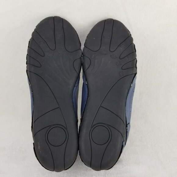 ✅LDECK Blue Leather High Top Faux Fur Lined Shoes Men's Size 12 Driving Sneakers - Picture 3 of 10